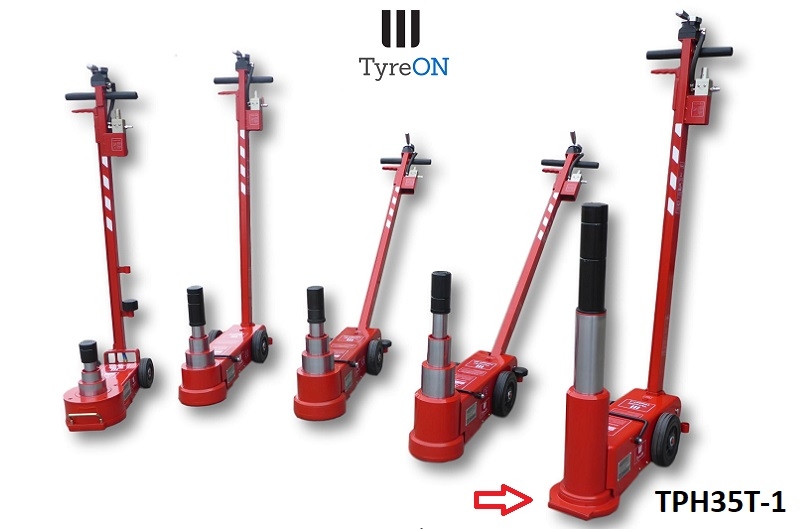 TyreON TPH35T-1 Heavy duty air jack 35 Ton - 1 Stage - 91 cm
